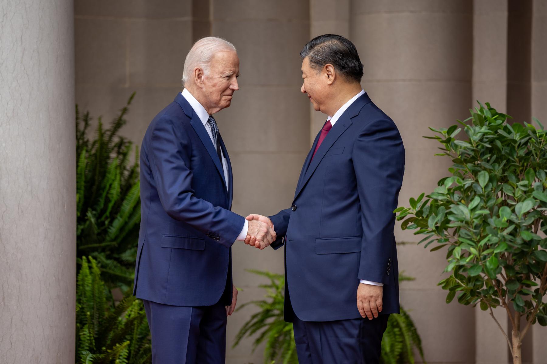 Biden møder Xi
