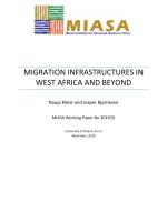 Migration infrastructures as analytical framework. Exploring the mediation of migration in West Africa and beyond