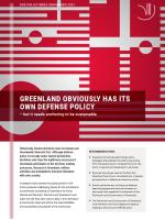greenland defence uk