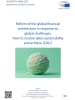 Reform of the global financial architecture in response to global challenges - cover